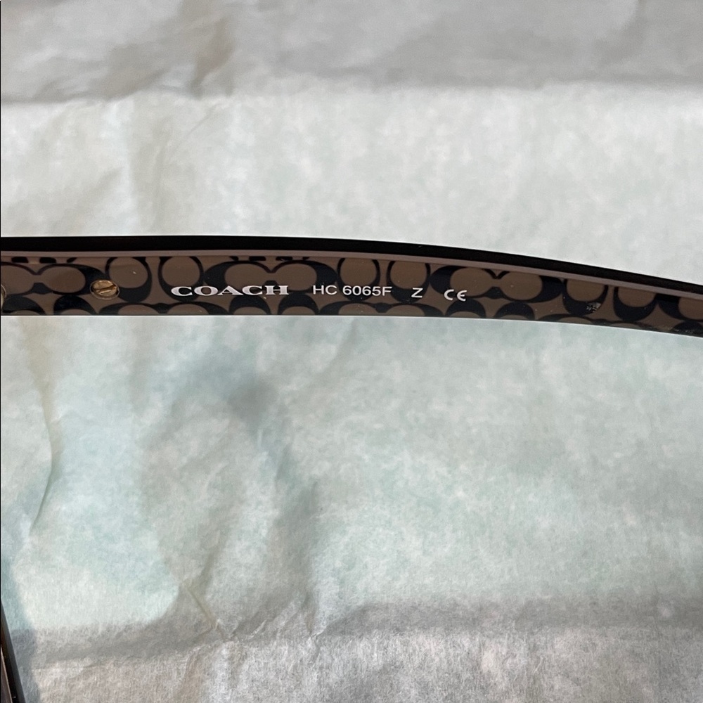 Coach Women's Glasses in Brown Pattern - Picture 2 of 6